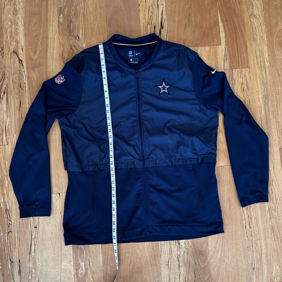 Nike NFL Dallas Cowboys On-Field Sideline Elite Hybrid Jacket Men's XL - Picture 8 of 11